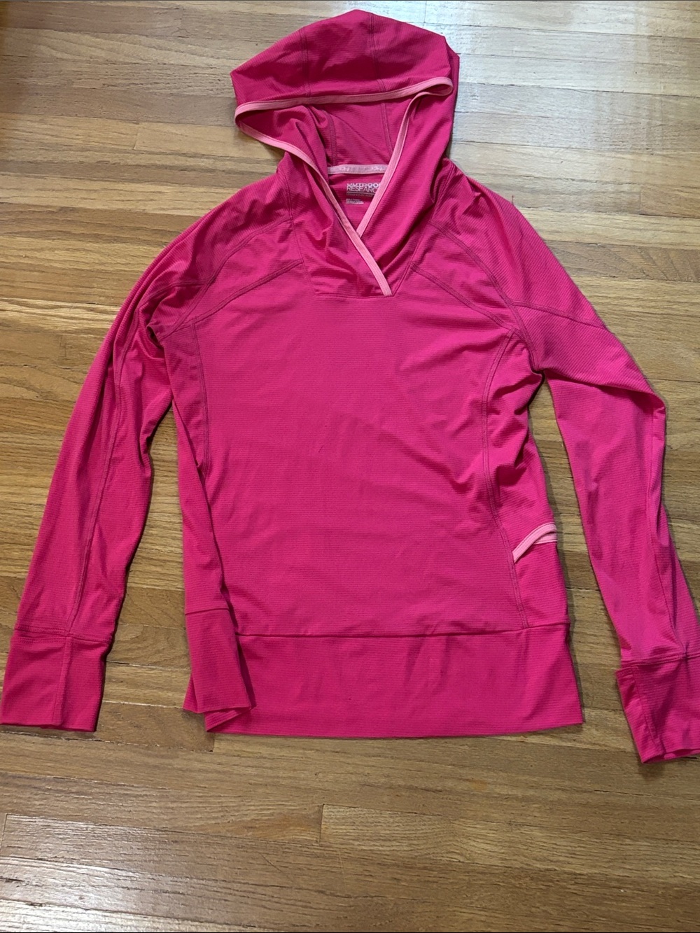 Outdoor Research Women's Hot Pink Hooded Active Pullover